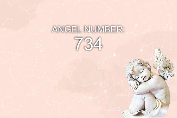 Eņģeļa numurs 734 - nozīme un simbolika