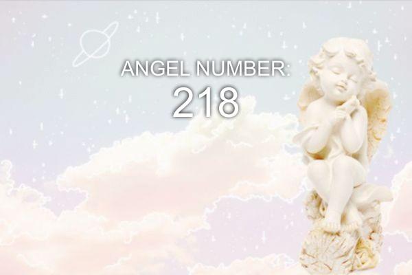 מלאך מספר 218 - משמעות וסמליות