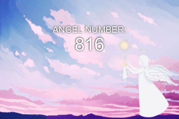 816 Анђеоски број - значење и симболика