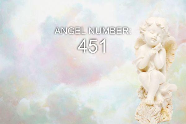 Анђеоски број 451 - Значење и симболика