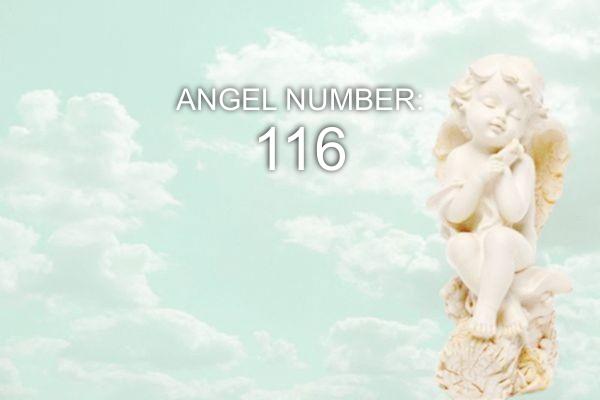 Eņģeļa numurs 116 - nozīme un simbolika