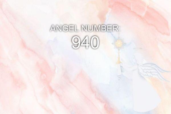 Ingel number 940 – tähendus ja sümboolika