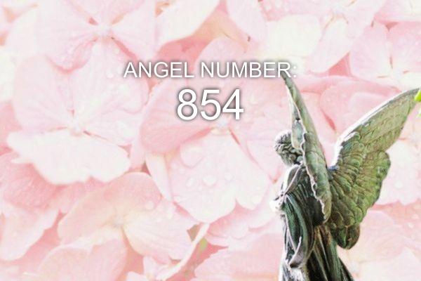 Angyal száma 854 – Jelentés és szimbolizmus