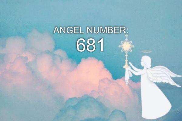 Enkeli numero 681 - merkitys ja symboliikka