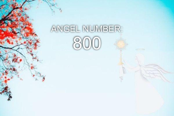 Число ангела 800 – значення та символіка