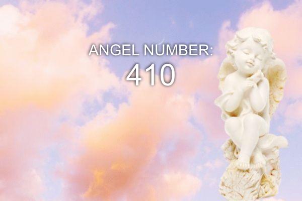 410 Eņģeļa numurs - nozīme un simbolika