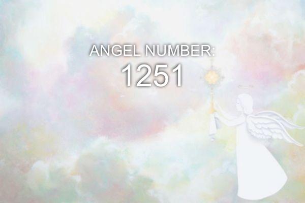 Número de ángel 1251: significado y simbolismo