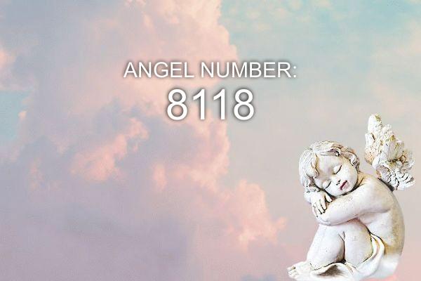 8118 Angelo numeris – reikšmė ir simbolika