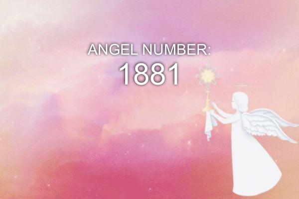 1881 Enkelinumero – merkitys ja symboliikka