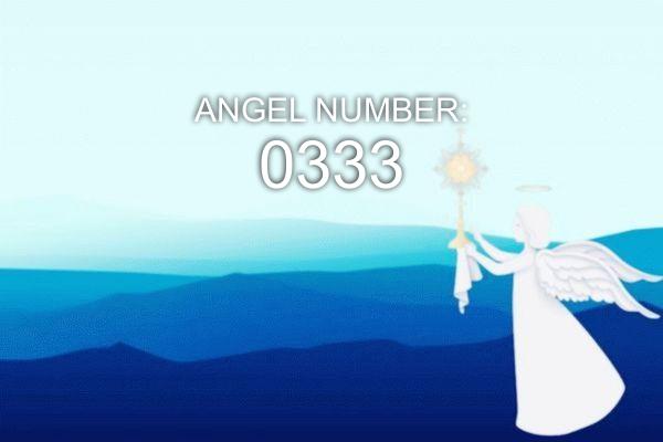 0333 Анђеоски број – значење и симболика