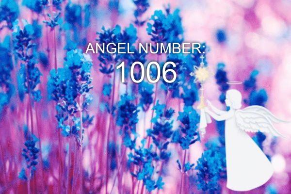 Angelo numeris 1006 – prasmė ir simbolika