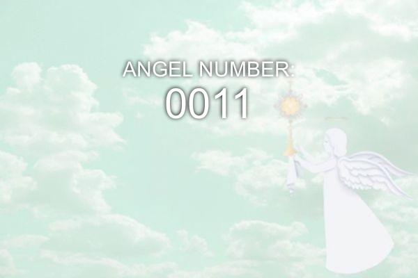 0011 Eņģeļa numurs - nozīme un simbolika