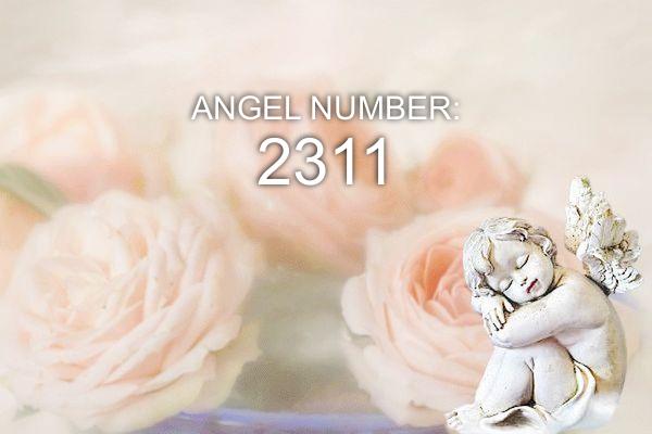 Ангел номер 2311 – значення та символіка