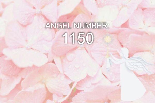 1150 Enkelinumero – merkitys ja symboliikka