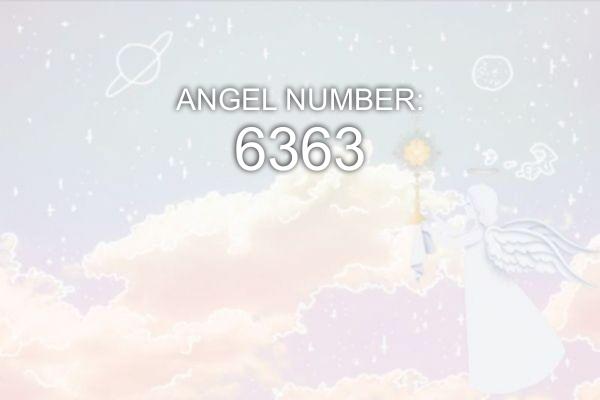 6363 Numero angelo - Significato e simbolismo